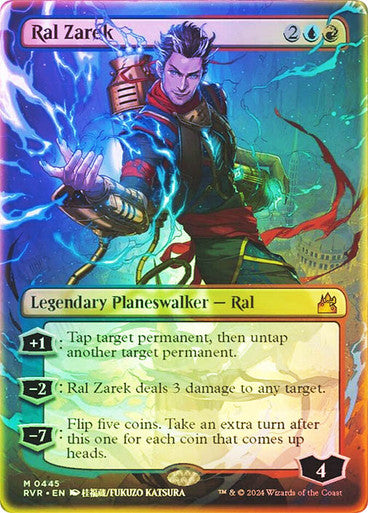 Ral Zarek Borderless Anime Foil