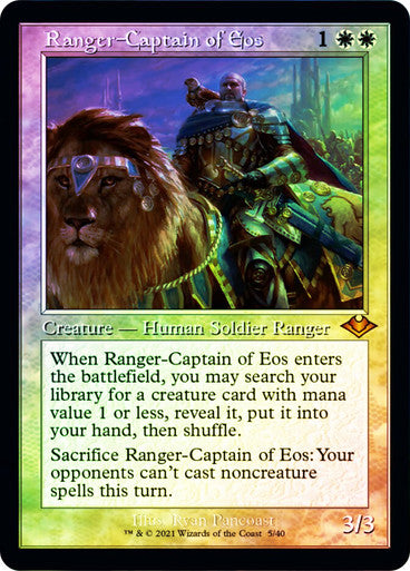 Ranger-Captain of Eos Retro Foil