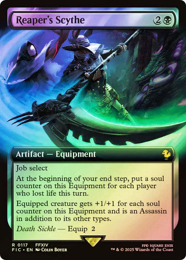 Reaper's Scythe Extended Foil