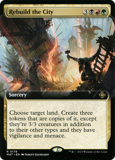 Rebuild the City Extended Art
