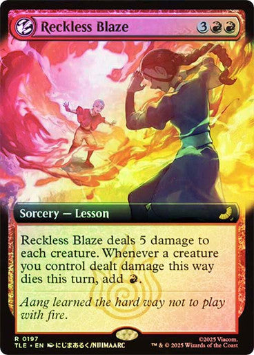 Reckless Blaze Extended Art Foil