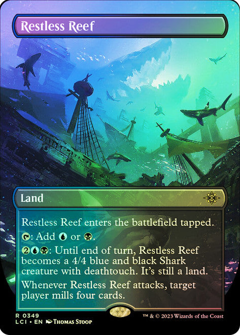 Restless Reef Borderless Foil