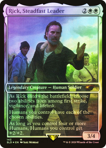 Rick, Steadfast Leader Secret Lair Foil
