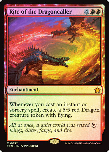 Rite of the Dragoncaller Foil