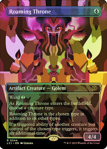 Roaming Throne Borderless Foil