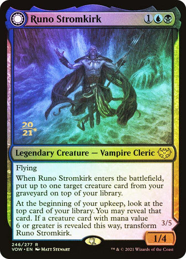 Runo Stromkirk // Krothuss, Lord of the Deep Foil