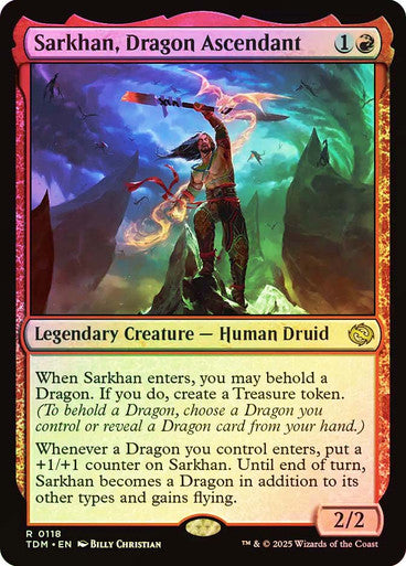 Sarkhan, Dragon Ascendant Foil
