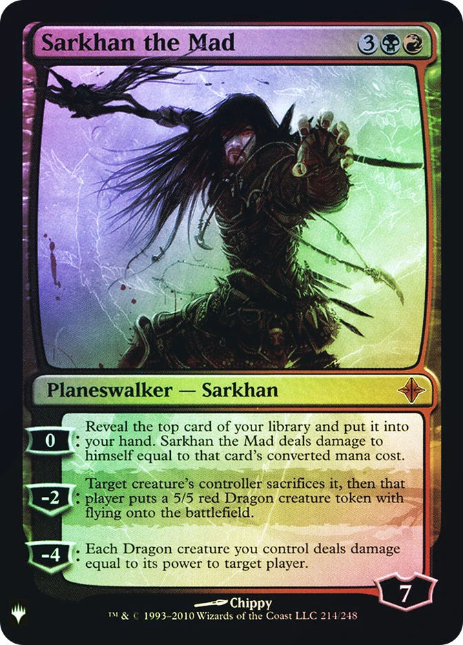 Sarkhan the Mad Foil