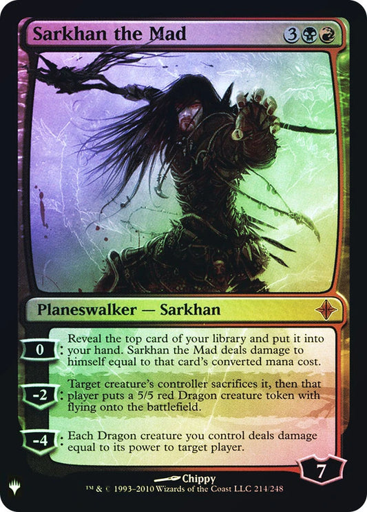 Sarkhan the Mad Foil