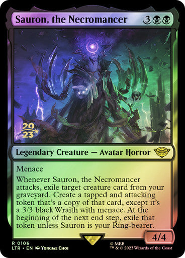 Sauron, the Necromancer Foil
