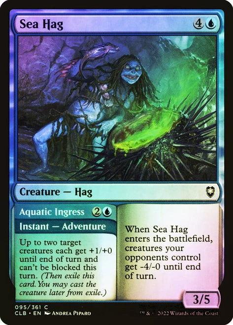 Sea Hag // Aquatic Ingress Foil