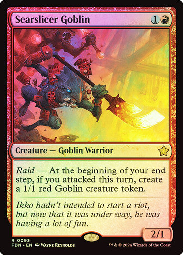 Searslicer Goblin Foil