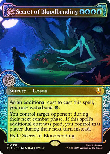 Secret of Bloodbending Alter Elemental Frame Foil