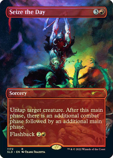 Seize the Day Borderless Secret Lair Foil