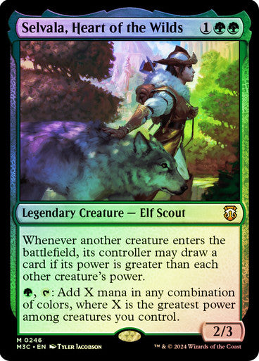 Selvala, Heart of the Wilds Ripple Foil