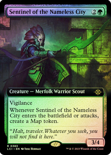 Sentinel of the Nameless City Extended Art Foil
