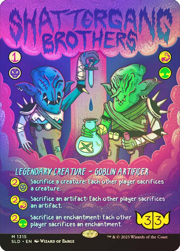 Shattergang Brothers Secret Lair Foil