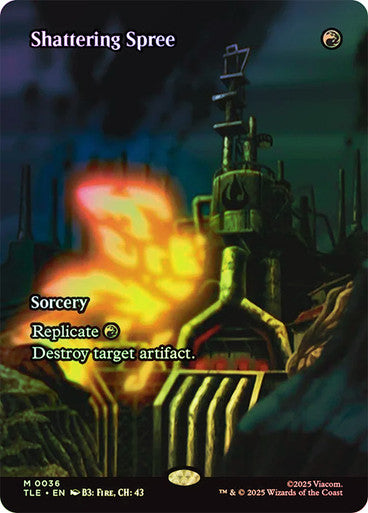Shattering Spree Borderless Foil