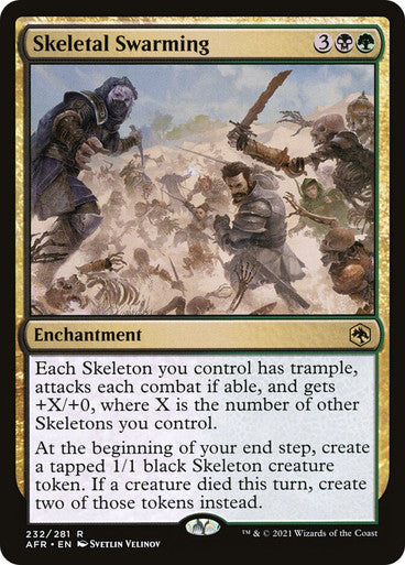 Skeletal Swarming Foil