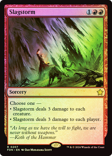 Slagstorm Foil