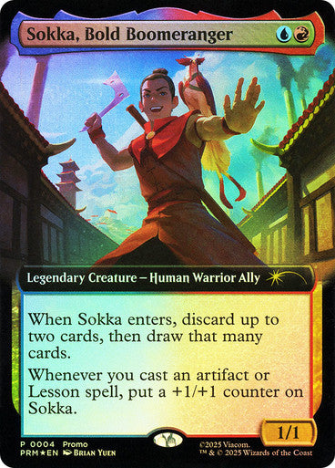 Sokka, Bold Boomeranger Secret Lair Foil