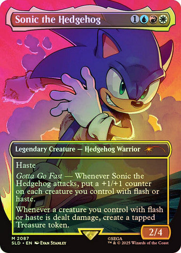 Sonic the Hedgehog Secret Lair Foil
