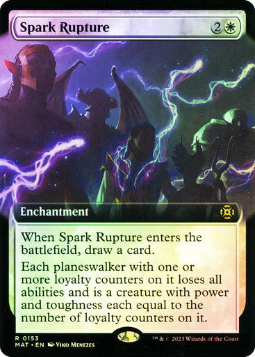 Spark Rupture Extended Art Foil
