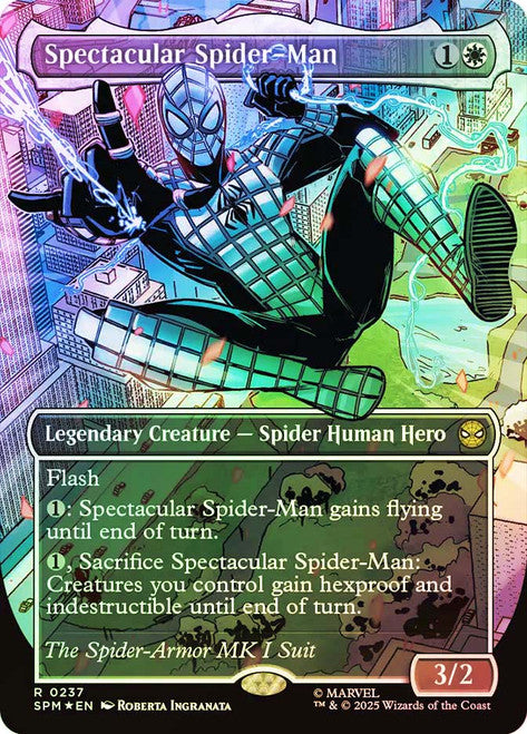 Spectacular Spider-Man Borderless Foil