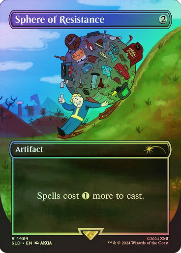Sphere of Resistance Secret Lair Borederless Foil (Fallout)