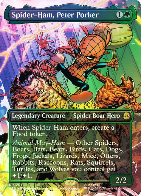 Spider-Ham, Peter Porker Borderless Foil
