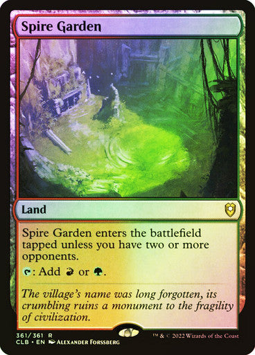 Spire Garden Foil