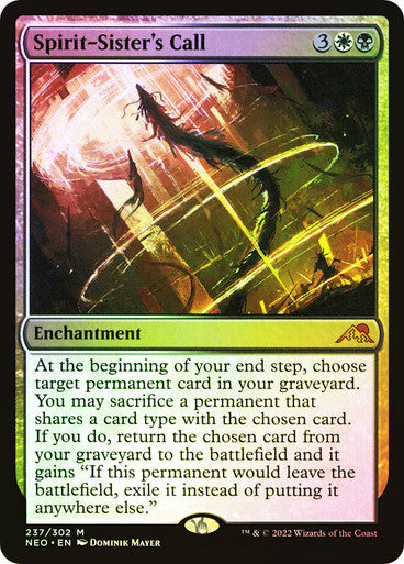 Spirit-Sister's Call Foil