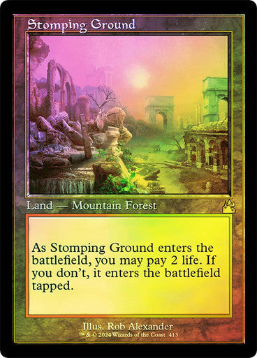 Stomping Ground Retro Frame Foil