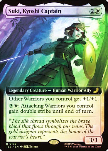 Suki, Kyoshi Captain Extended Art Foil