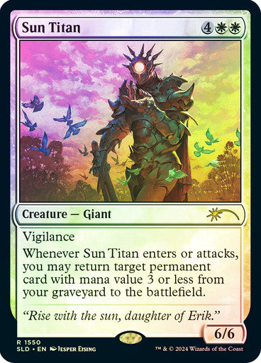 Sun Titan Secret Lair Foil