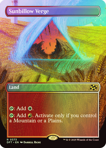 Sunbillow Verge Borderless Foil
