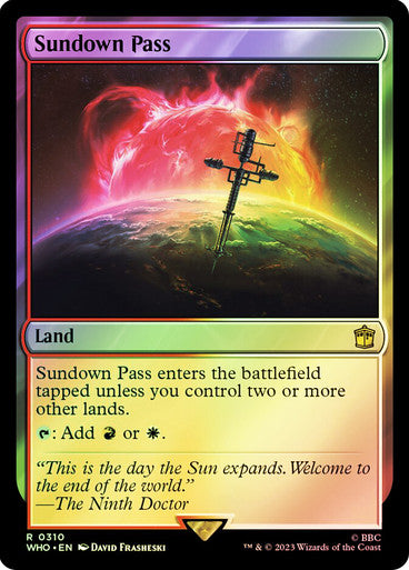 Sundown Pass Foil