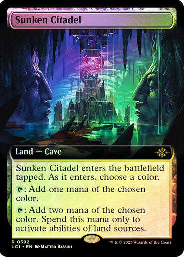 Sunken Citadel Extended Art Foil