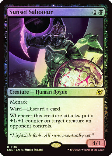 Sunset Saboteur Foil