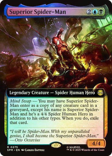Superior Spider-Man Extended Art Foil