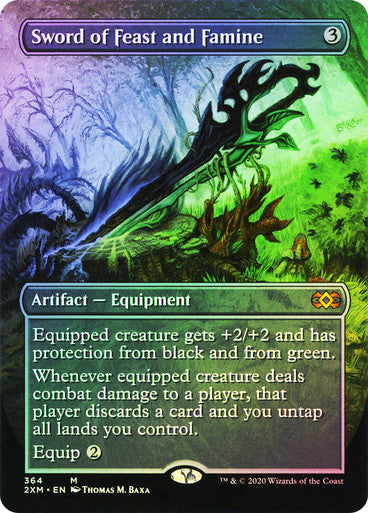 Sword of Feast and Famine Borderless Foil