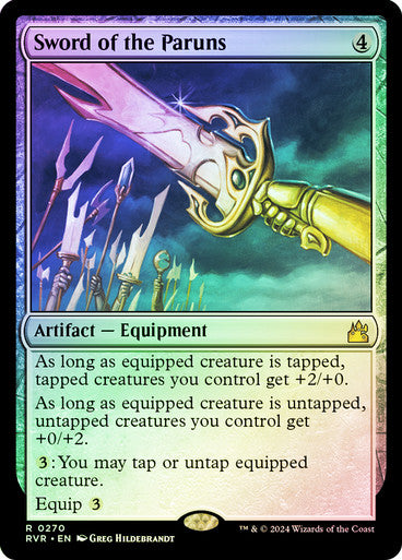 Sword of the Paruns Foil