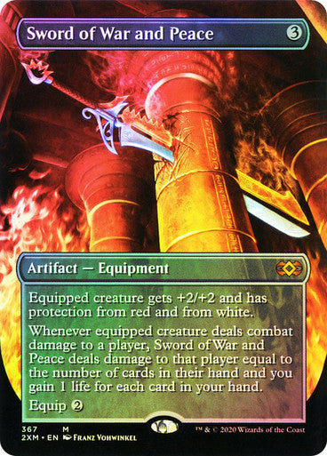 Sword of War and Peace Borderless Foil