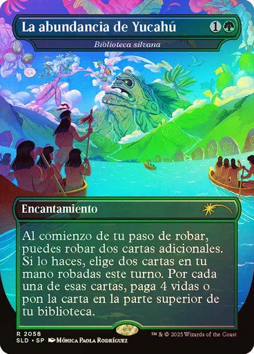 Sylvan Library Secret Lair Foil (La abundancia de Yucahú)