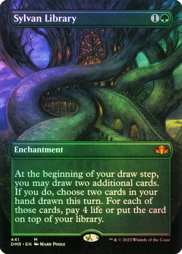 Sylvan Library Borderless Foil