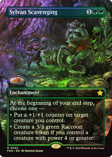 Sylvan Scavenging Borderless Foil