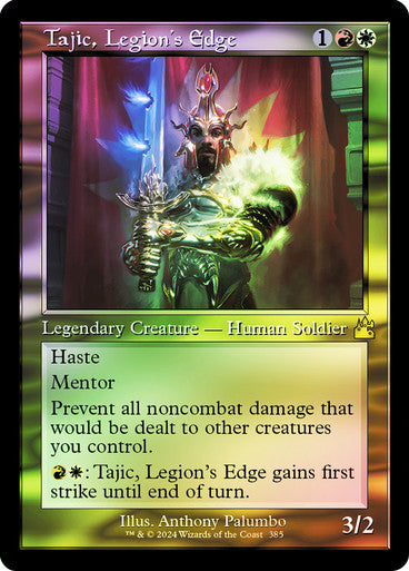 Tajic, Legion's Edge Retro Frame Foil