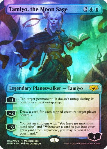 Tamiyo, the Moon Sage Borderless Foil
