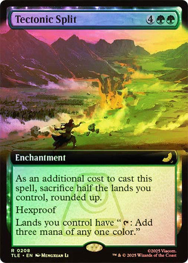 Tectonic Split Extended Art Foil