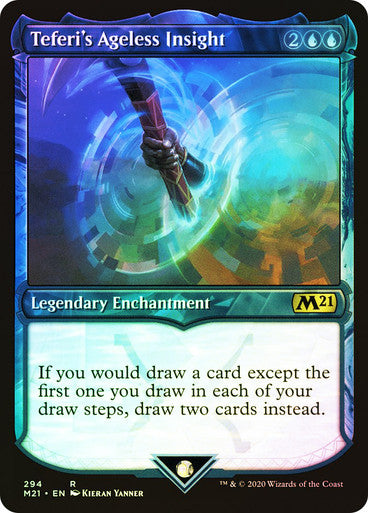 Teferi's Ageless Insight Showcase Foil
